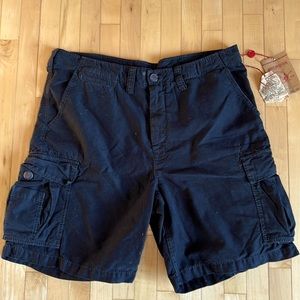 True Religion Cargo Short Extreme Black Sz 38 - NWT